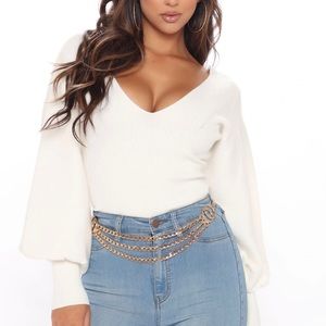 FashionNova Dream Lover Sweater